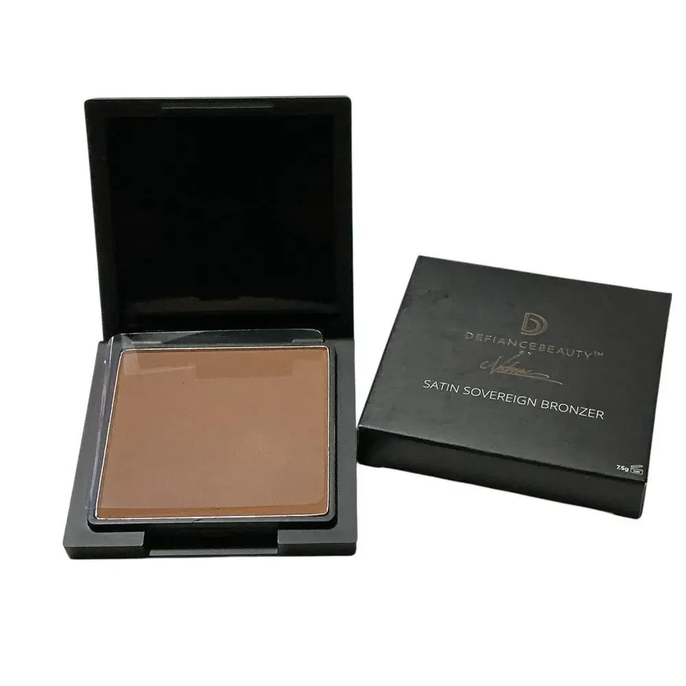 Defiance Beauty Satin Sovereign Bronzer Velvety Matte Natural Finish Vegan